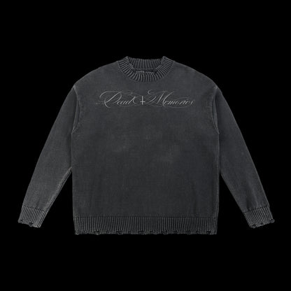 "Unholy Worship" Knitted Jumper